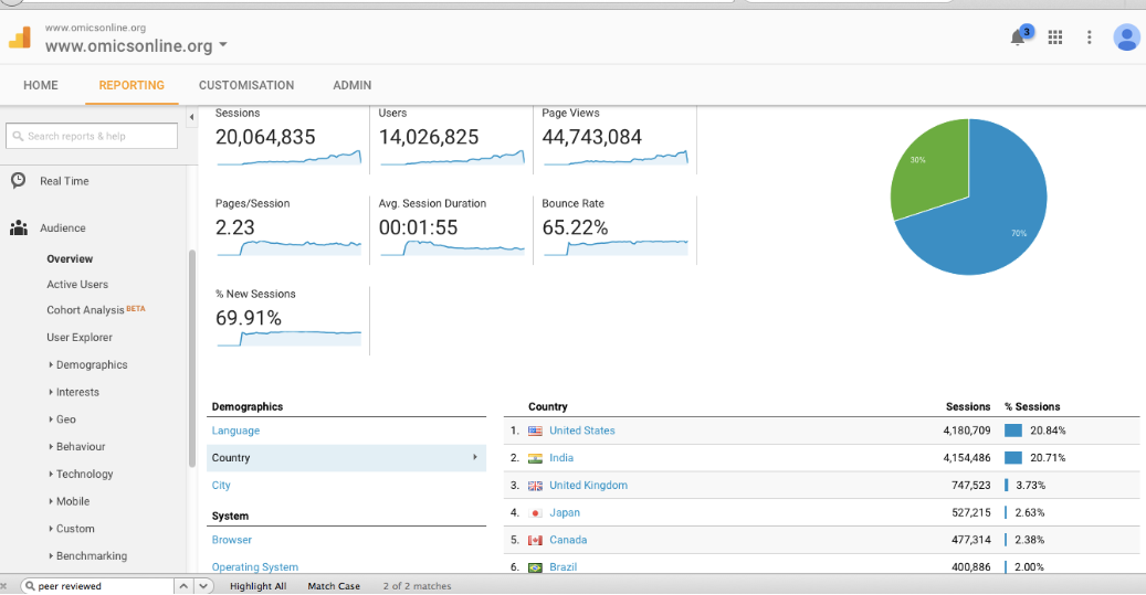 Visitor Analysis Report